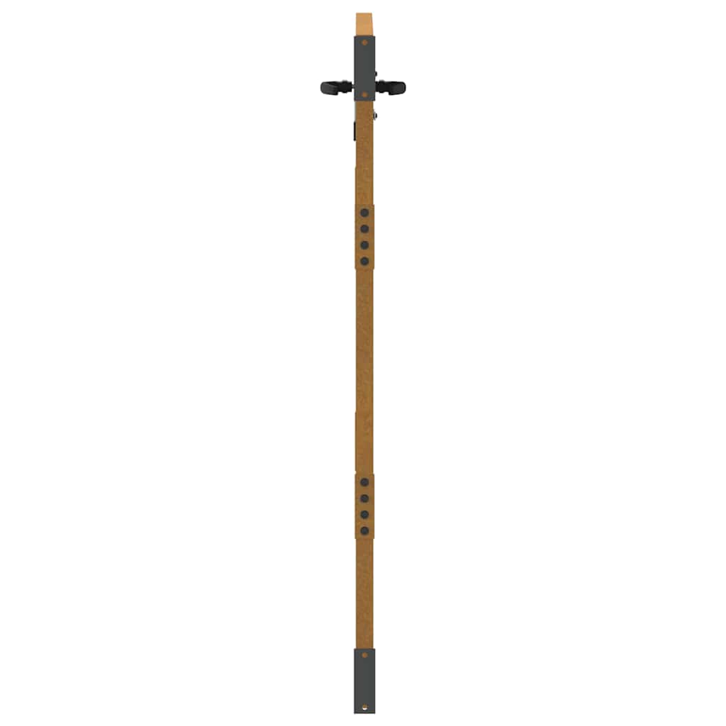 Cancello da giardino 85x125 cm in acciaio Corten con design ad albero | homemem39