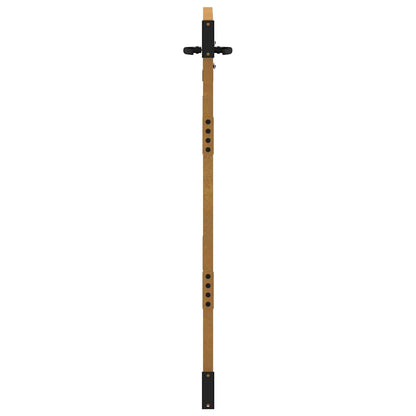 Cancello da giardino 85x125 cm in acciaio Corten design quadrato | homemem39