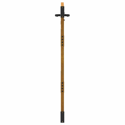Cancello da giardino 85x125 cm in acciaio Corten | homemem39