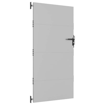 Cancello da giardino 85x200 cm in acciaio Corten | homemem39