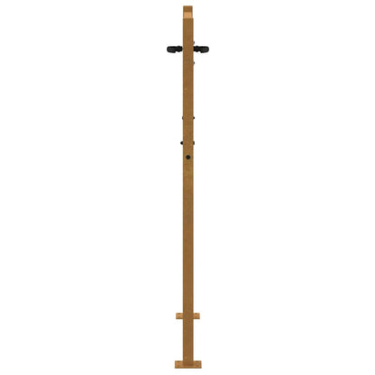 Cancello da giardino 100x125 cm in acciaio Corten | homemem39