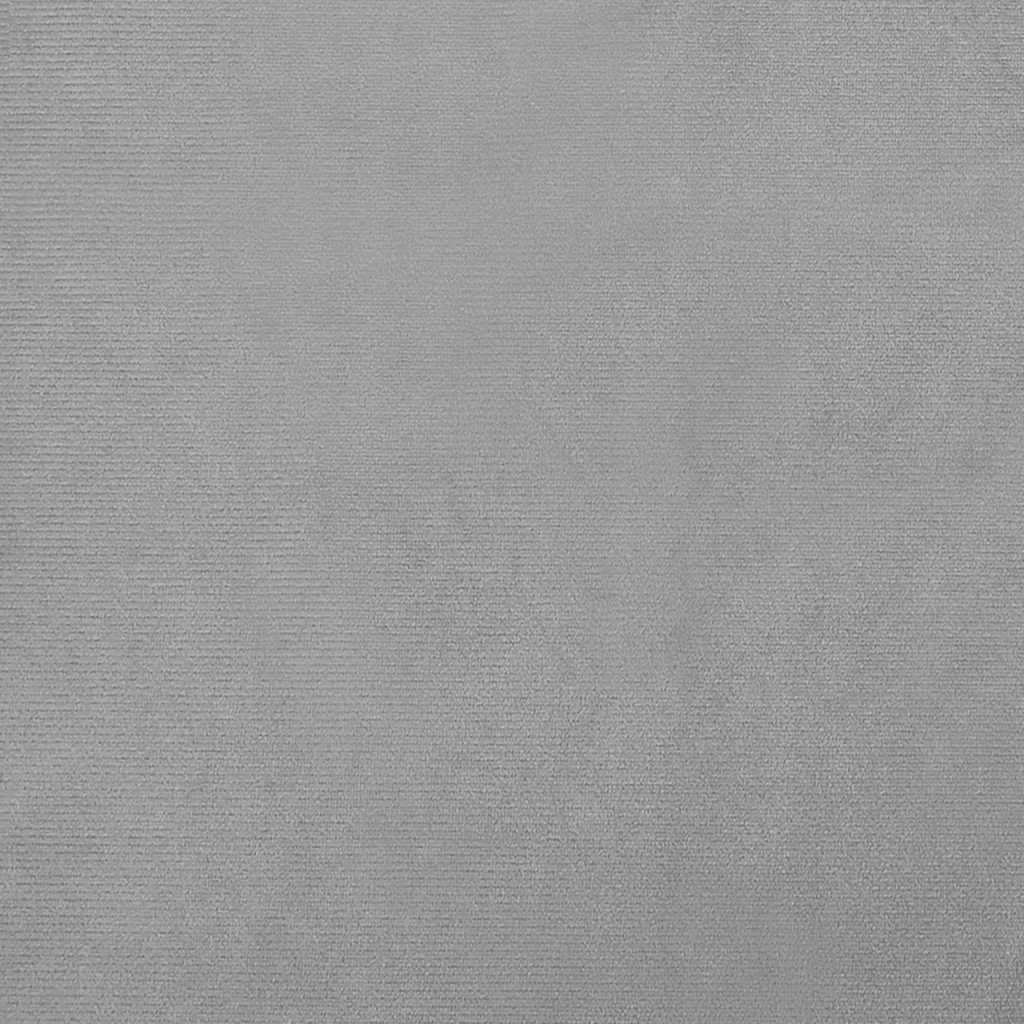 Lettino per Cani Grigio Chiaro 50x40x26,5 cm in Velluto - homemem39