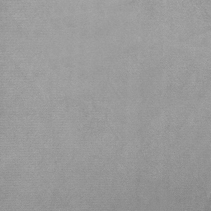 Lettino per Cani Grigio Chiaro 50x40x26,5 cm in Velluto - homemem39