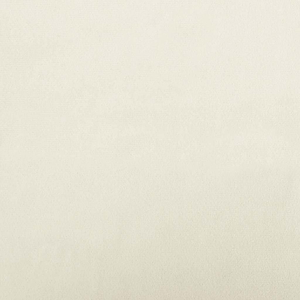 Lettino per Cani Crema 50x40x26,5 cm in Velluto - homemem39