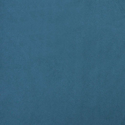 Lettino per Cani Blu 100x54x33 cm in Velluto