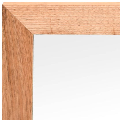 Specchio da Parete 55x55 cm in Legno Massello di Noce | homemem39