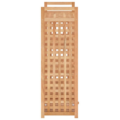 Scarpiera con Cassetto 70x27x81 cm Legno Massello di Noce - homemem39