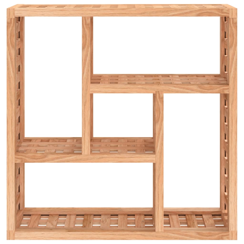 Mensola da Parete 49x15x49 cm in Legno Massello di Noce | homemem39