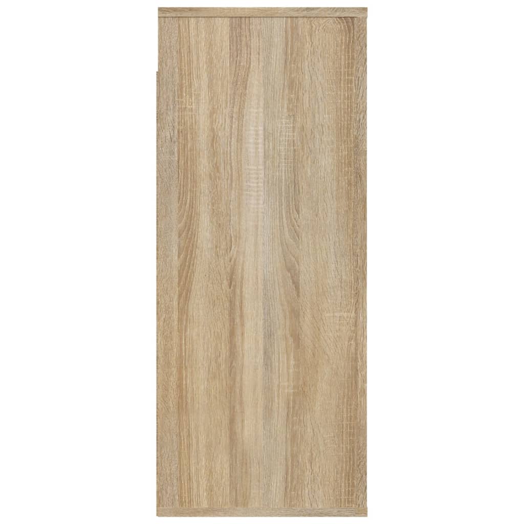 Armadietto a Muro Rovere Sonoma 80x33x80 cm Legno Multistrato