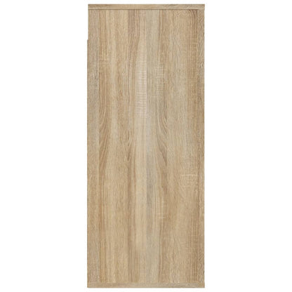 Armadietto a Muro Rovere Sonoma 80x33x80 cm Legno Multistrato