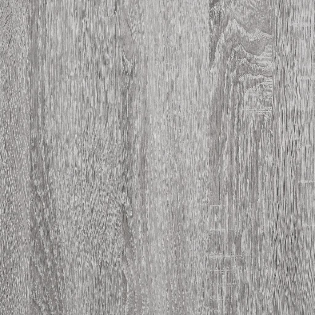 Mobile Pensile Grigio Sonoma 80x33x80 cm in Legno Multistrato