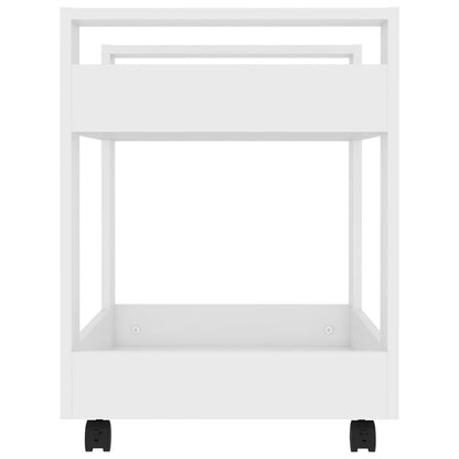 Carrello per Scrivania bianco 60x45x60 cm in Legno Multistrato - homemem39