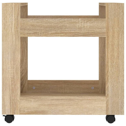 Carrello Scrivania rovere sonoma 60x45x60 cm Legno Multistrato | homemem39