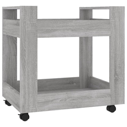 Carrello Scrivania Grigio Sonoma 60x45x60 cm Legno Multistrato - homemem39