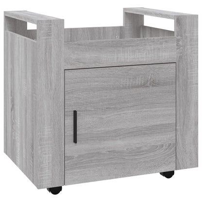Carrello Scrivania Grigio Sonoma 60x45x60 cm Legno Multistrato - homemem39