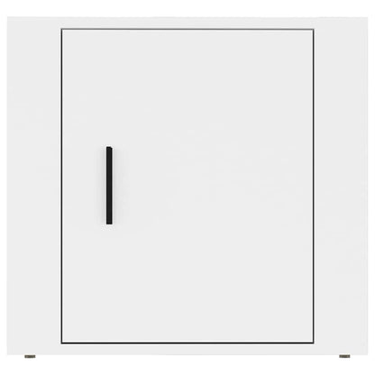 Comodini 2 pz Bianca 50x39x47 cm