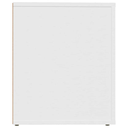 Comodini 2 pz Bianca 50x39x47 cm