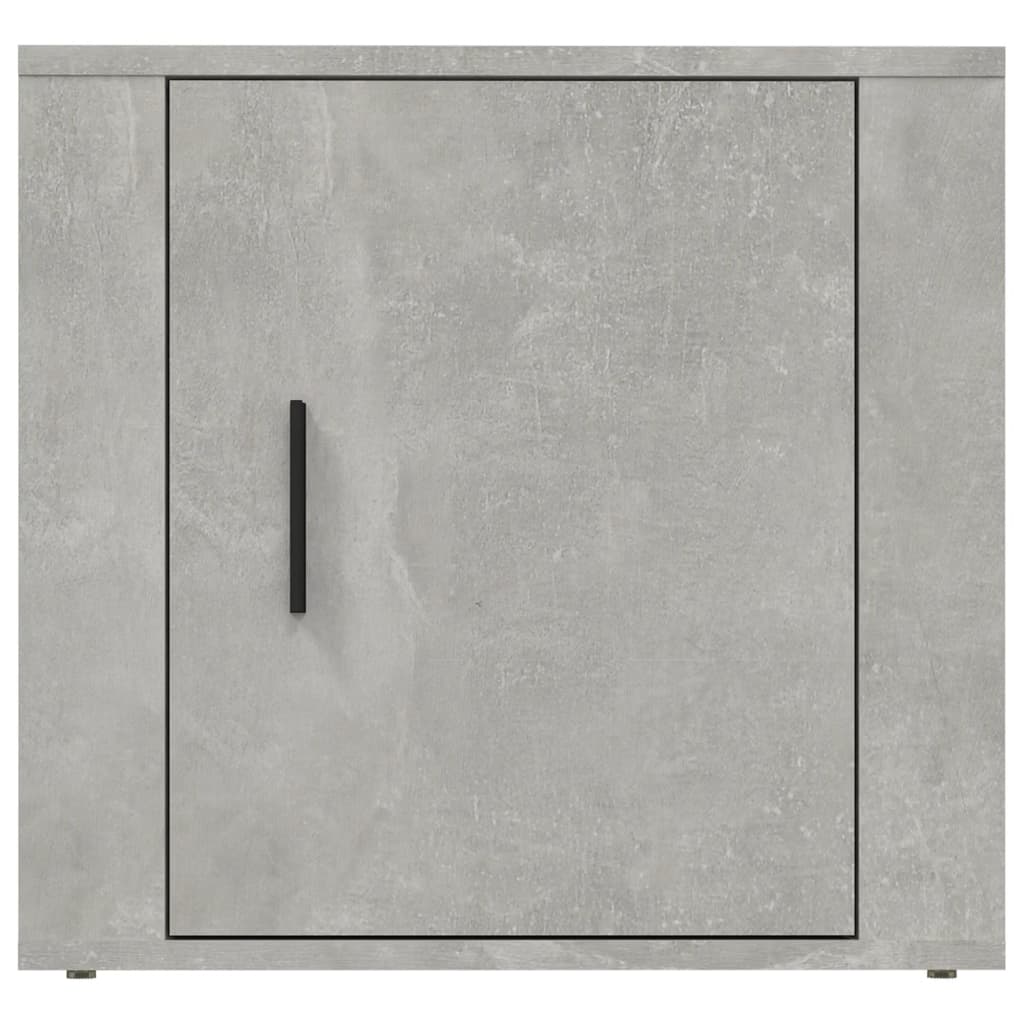 Comodino Grigio Cemento 50x39x47 cm - homemem39