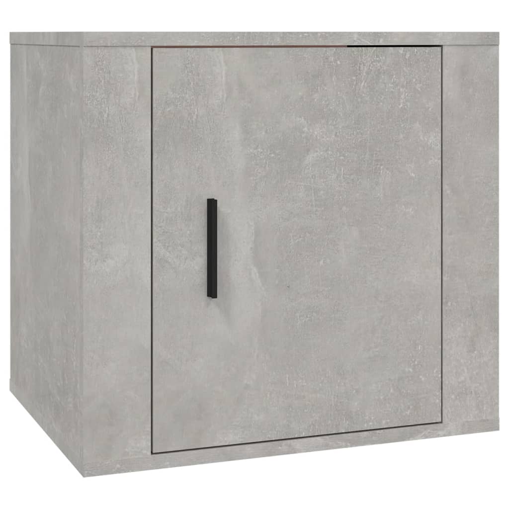 Comodini 2 pz Grigio Cemento 50x39x47 cm - homemem39