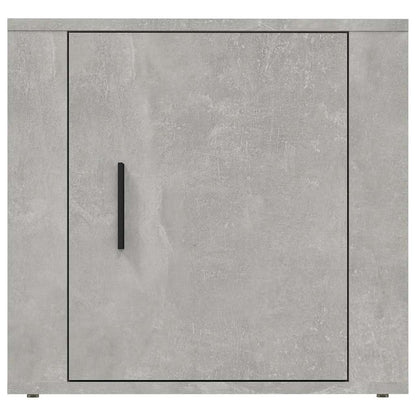 Comodini 2 pz Grigio Cemento 50x39x47 cm