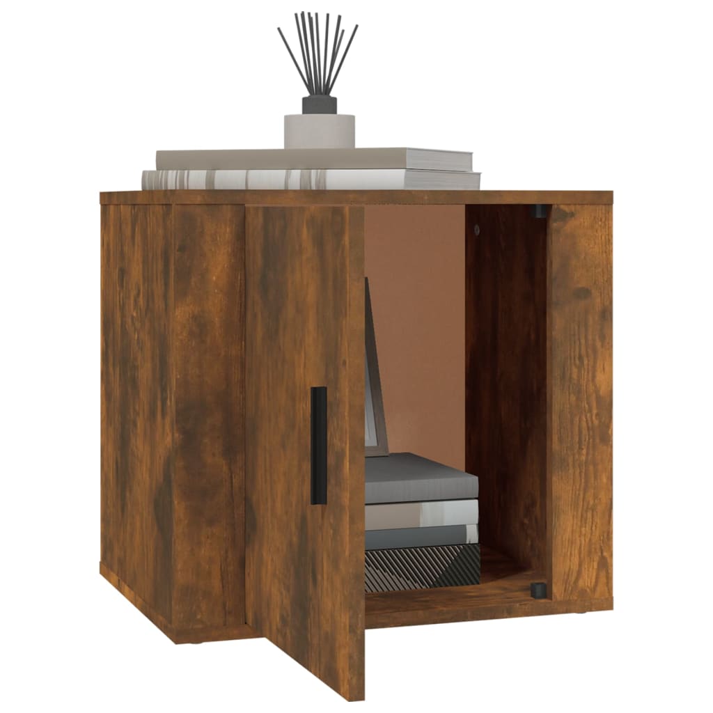 Comodino Rovere Fumo 50x39x47 cm
