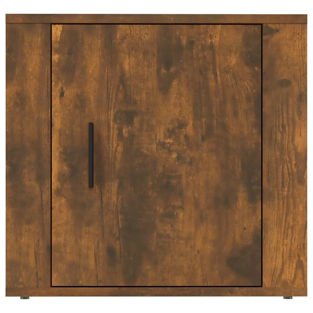 Comodini 2pz Rovere Fumo 50x39x47 cm