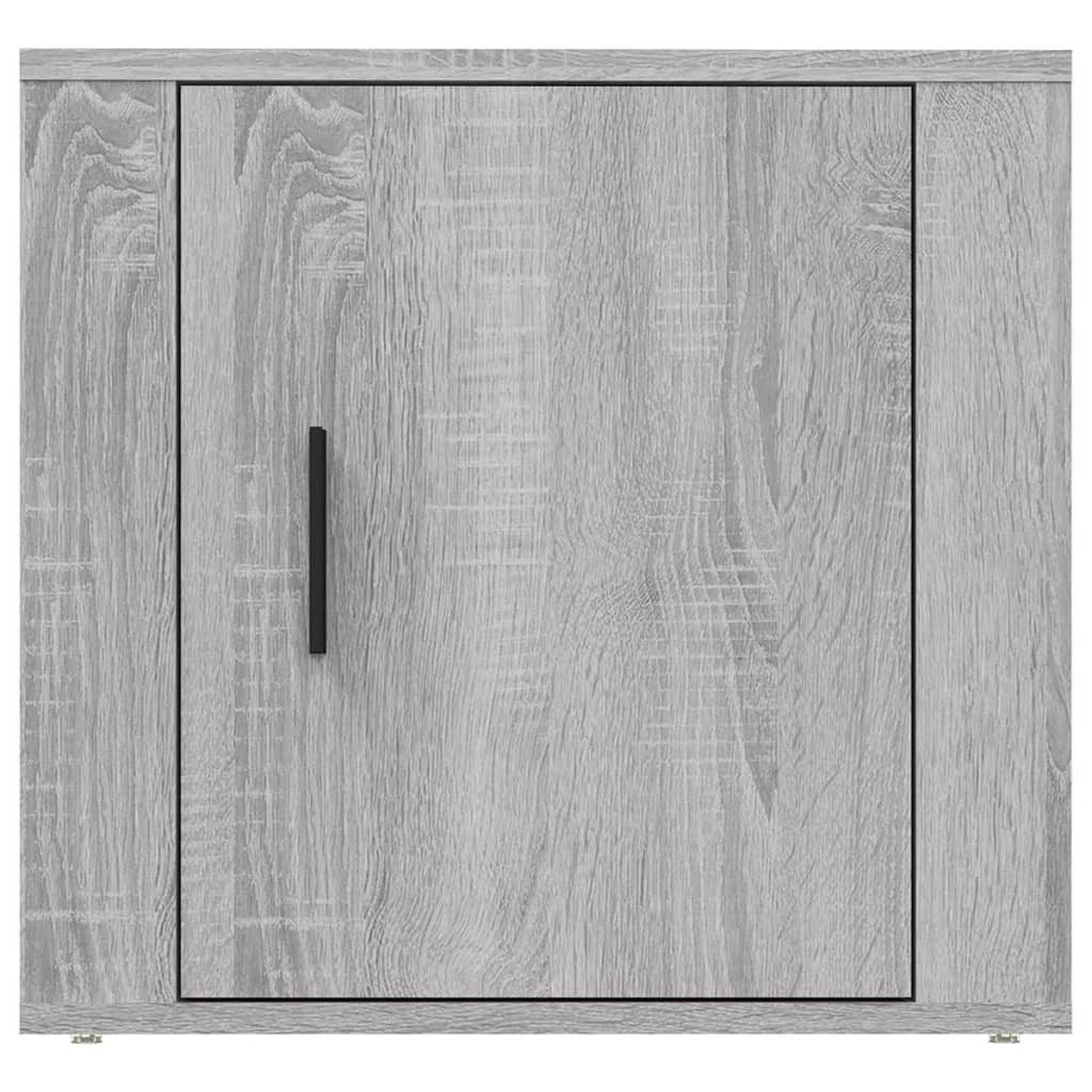 Comodino Grigio Sonoma 50x39x47 cm - homemem39