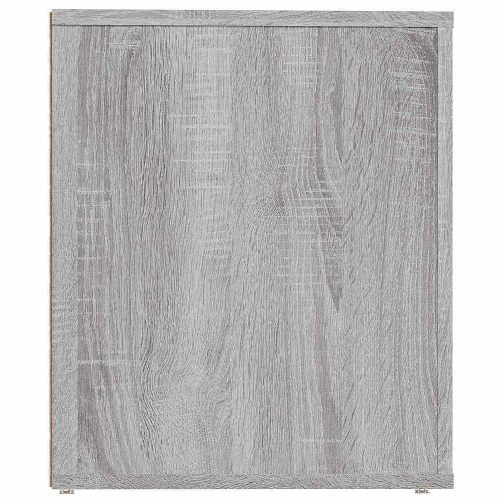 Comodino Grigio Sonoma 50x39x47 cm