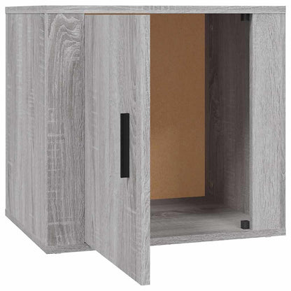 Comodino Grigio Sonoma 50x39x47 cm