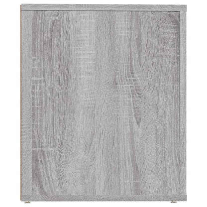 Comodino 2 pz Grigio Sonoma 50x39x47 cm