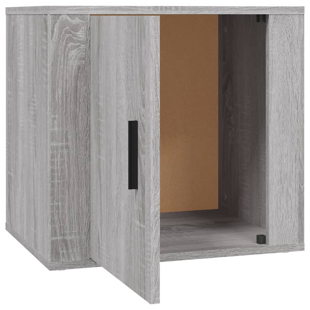 Comodino 2 pz Grigio Sonoma 50x39x47 cm - homemem39
