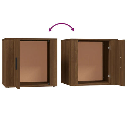 Comodino Rovere Marrone 50x39x47 cm