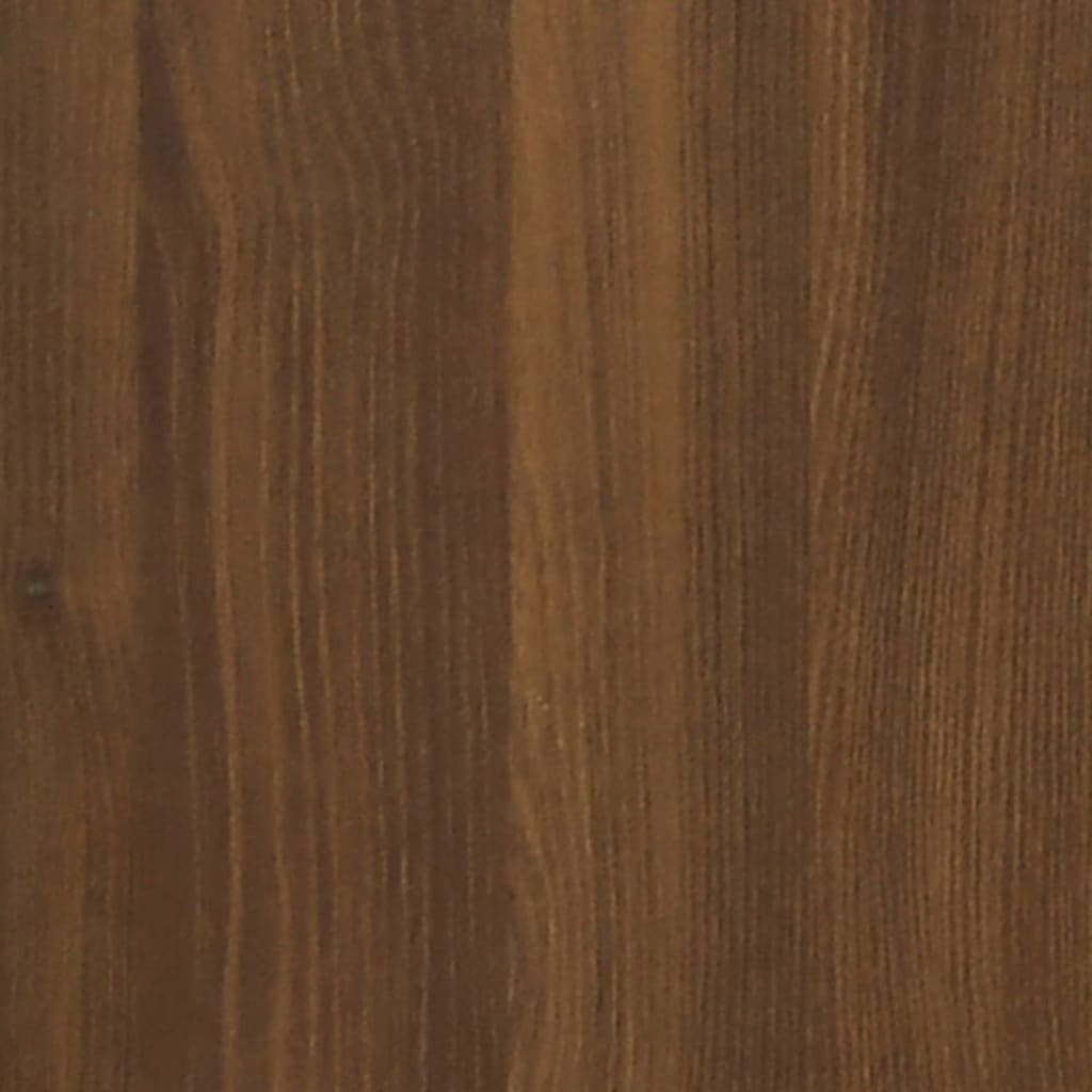 Comodini 2 pz Rovere Marrone 50x39x47 cm