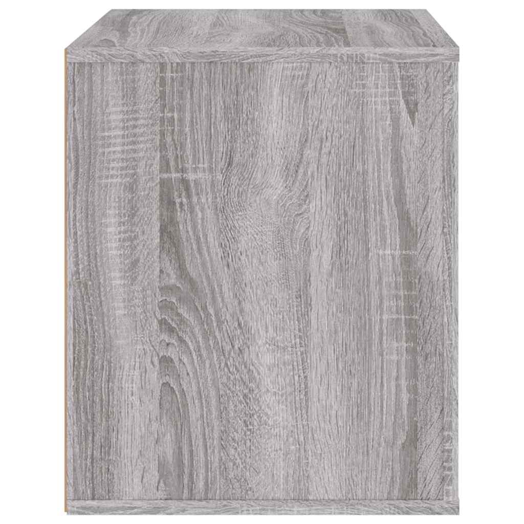 Comodino Grigio Sonoma 50x39x47 cm
