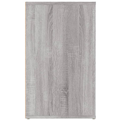 Comodino Grigio Sonoma 50x36x60 cm in Legno Multistrato - homemem39