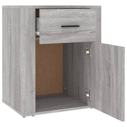 Comodino Grigio Sonoma 50x36x60 cm in Legno Multistrato - homemem39