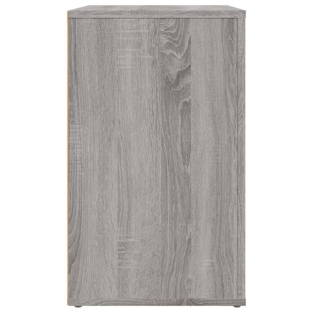 Comodino Grigio Sonoma 50x36x60 cm in Legno Multistrato - homemem39