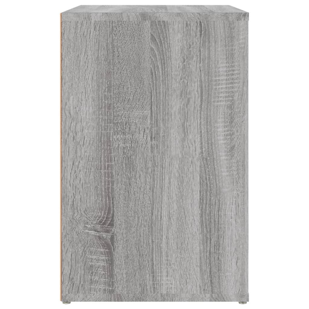 Scarpiera Grigio Sonoma 130x35x54 cm in Legno Multistrato - homemem39