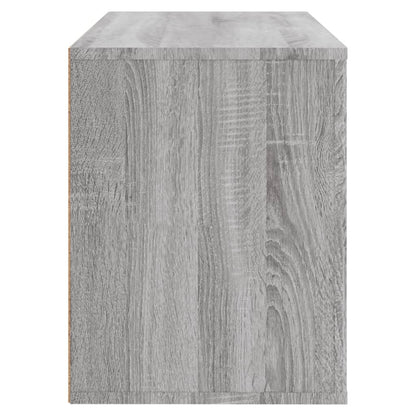 Scarpiera Grigio Sonoma 80x35x45 cm in Legno Multistrato - homemem39