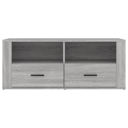 Mobile TV Grigio Sonoma 100x35x40 cm in Legno Multistrato