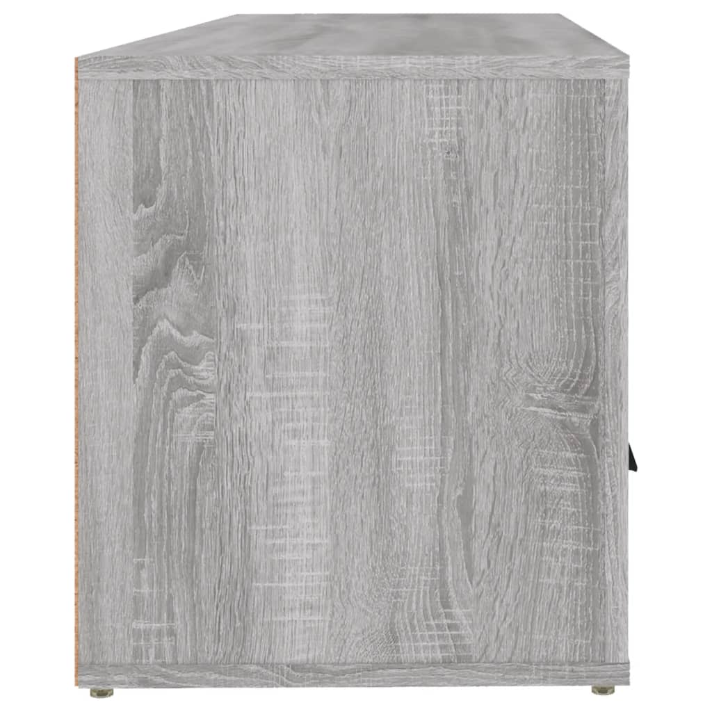 Mobile TV Grigio Sonoma 100x35x40 cm in Legno Multistrato - homemem39