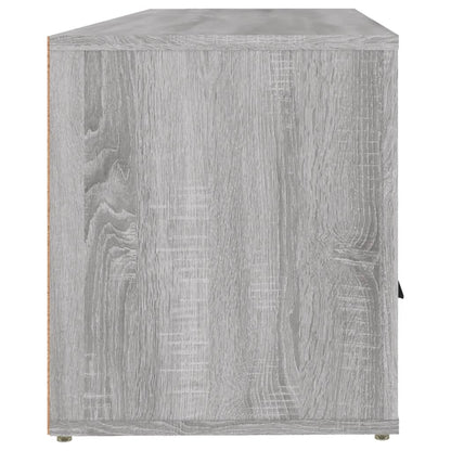 Mobile TV Grigio Sonoma 100x35x40 cm in Legno Multistrato - homemem39