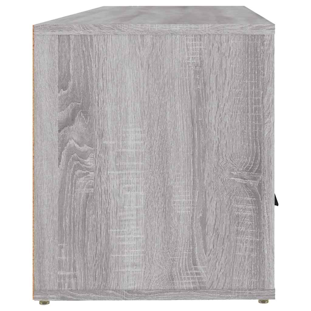 Mobile TV Grigio Sonoma 100x35x40 cm in Legno Multistrato