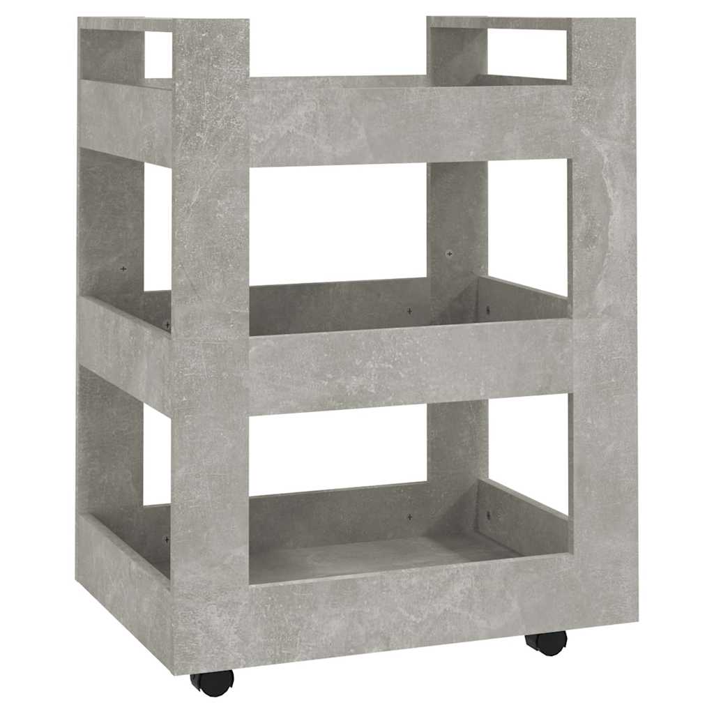 Carrello da Cucina 60x45x80 cm legno multistrato