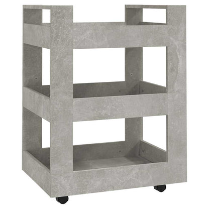 Carrello da Cucina 60x45x80 cm legno multistrato