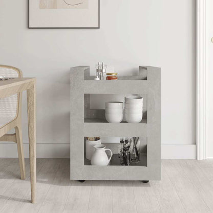 Carrello da Cucina 60x45x80 cm legno multistrato