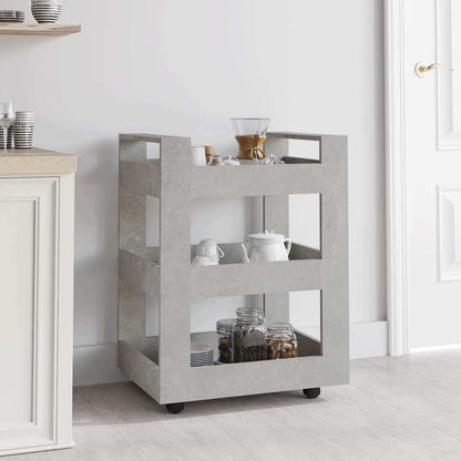 Carrello da Cucina 60x45x80 cm legno multistrato