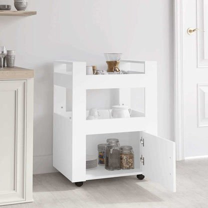 Carrello da Cucina 60x45x80 cm legno multistrato