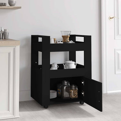 Carrello da Cucina 60x45x80 cm legno multistrato