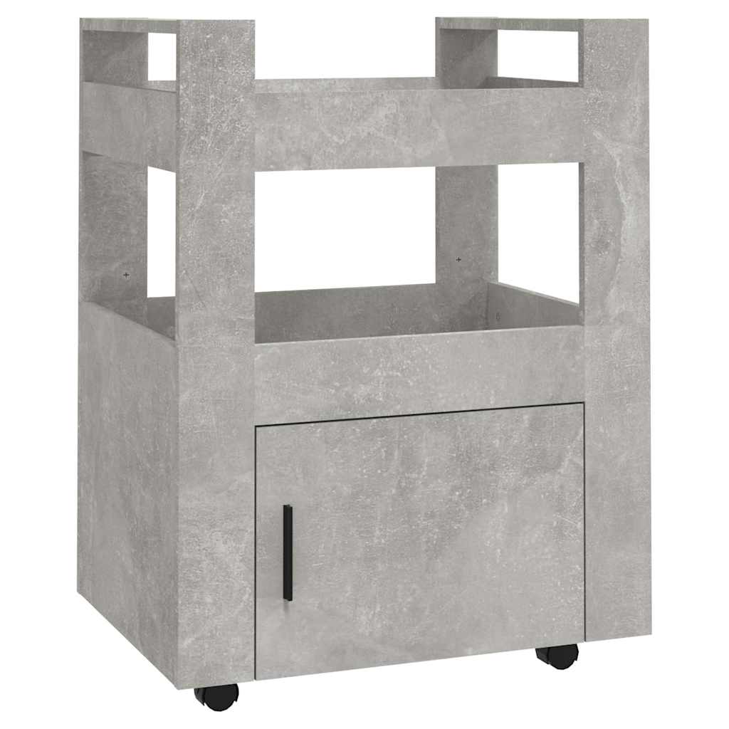 Carrello da Cucina 60x45x80 cm legno multistrato